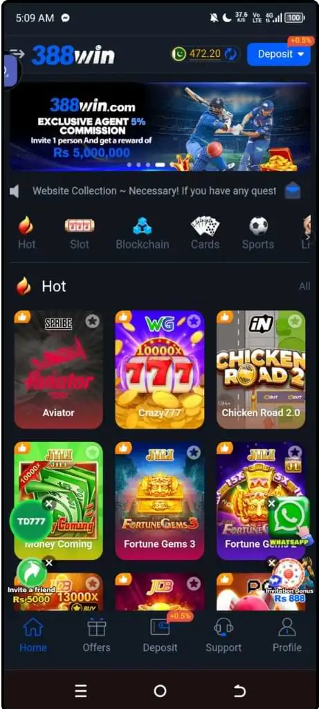 3888 WIN Game Download