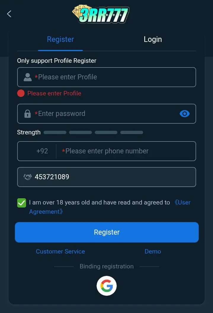 3rr777 APP