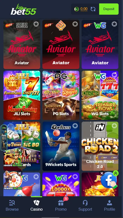 BET55 Game Download
