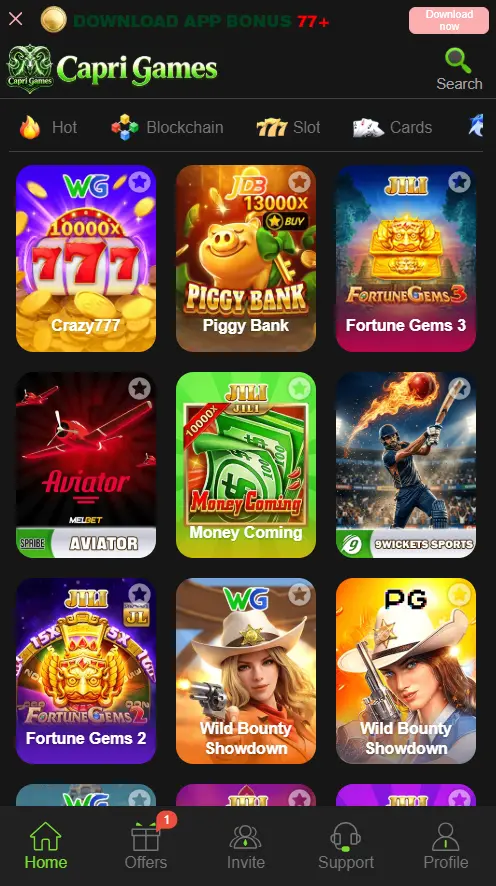 CAPRI Game Interface
