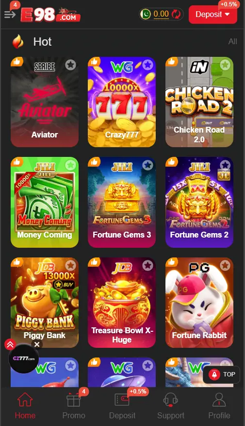 E98 Game Download