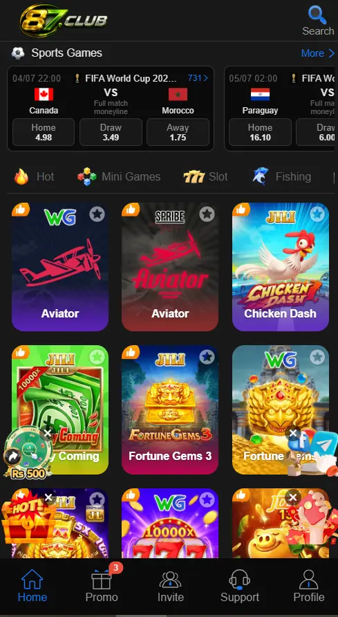 87CLUB Game Download