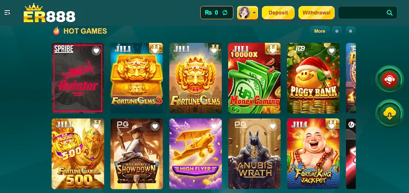 ER888 Game Download